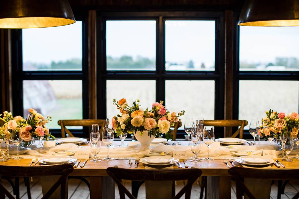 Winter Barn Wedding