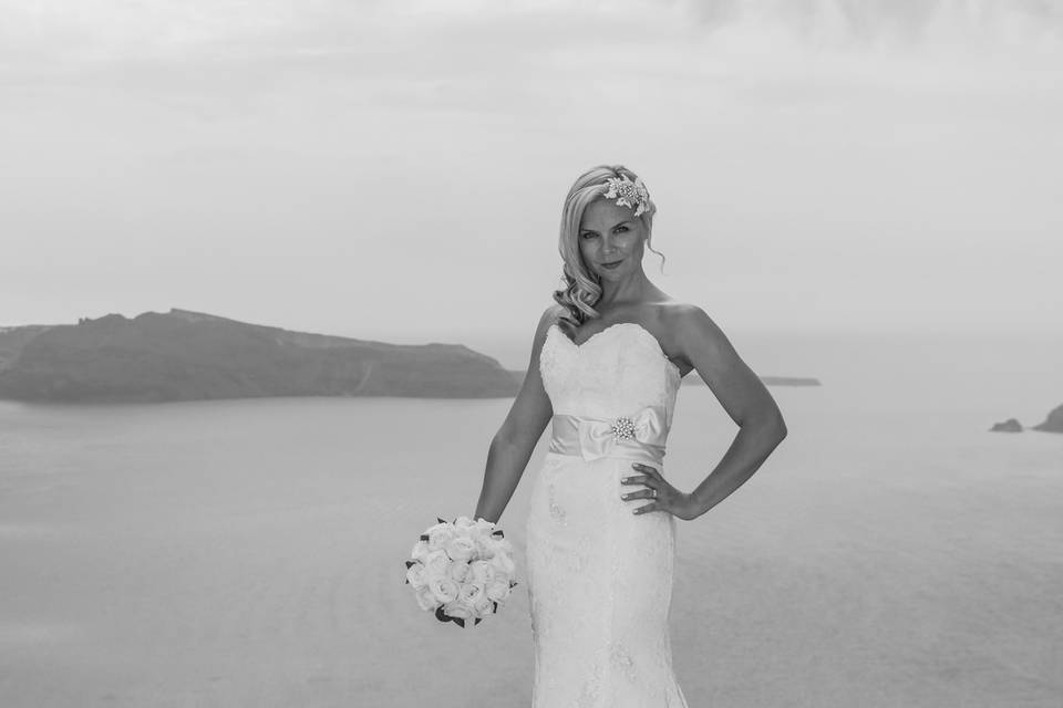 Santorini wedding video