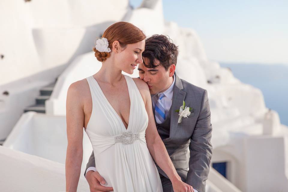 Santorini wedding video