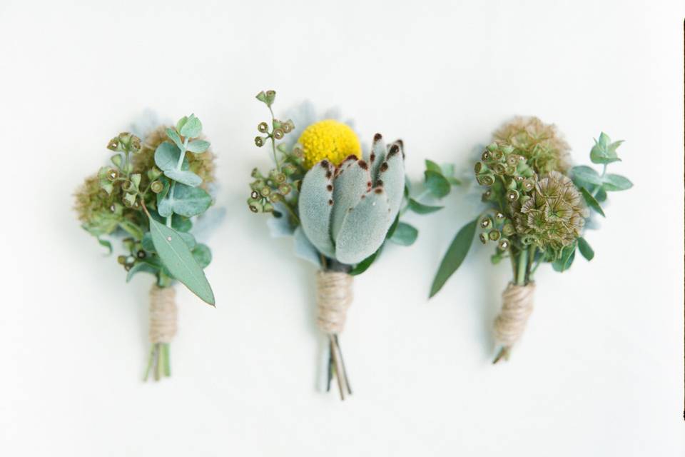 Boutonniere details