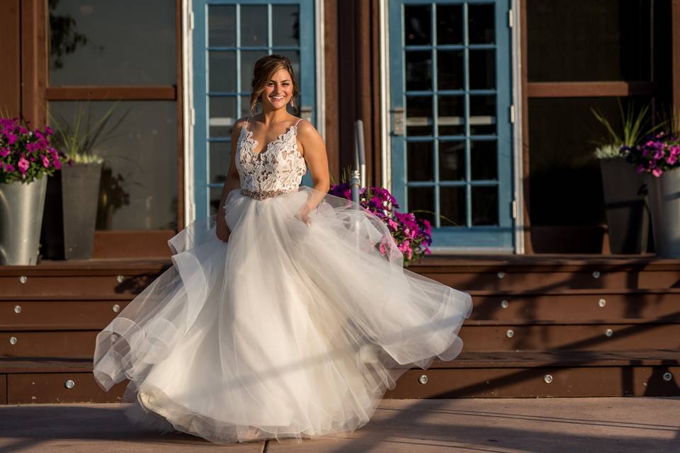 Stunning bride