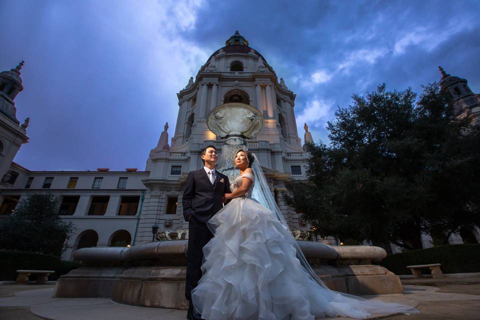 Bride and groom