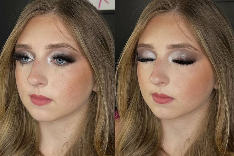 Bridal party makeup