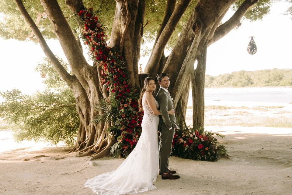 Destination wedding photo