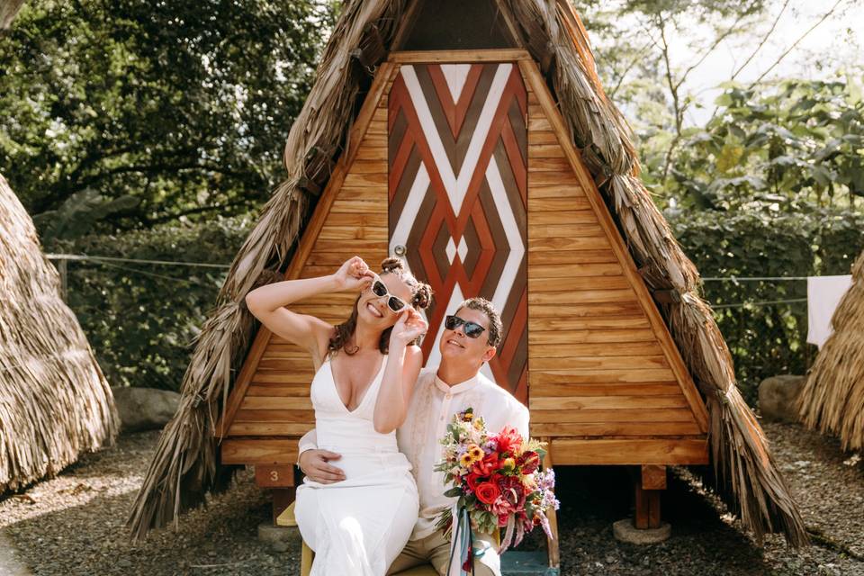 Tanya and Francis- La Fortuna