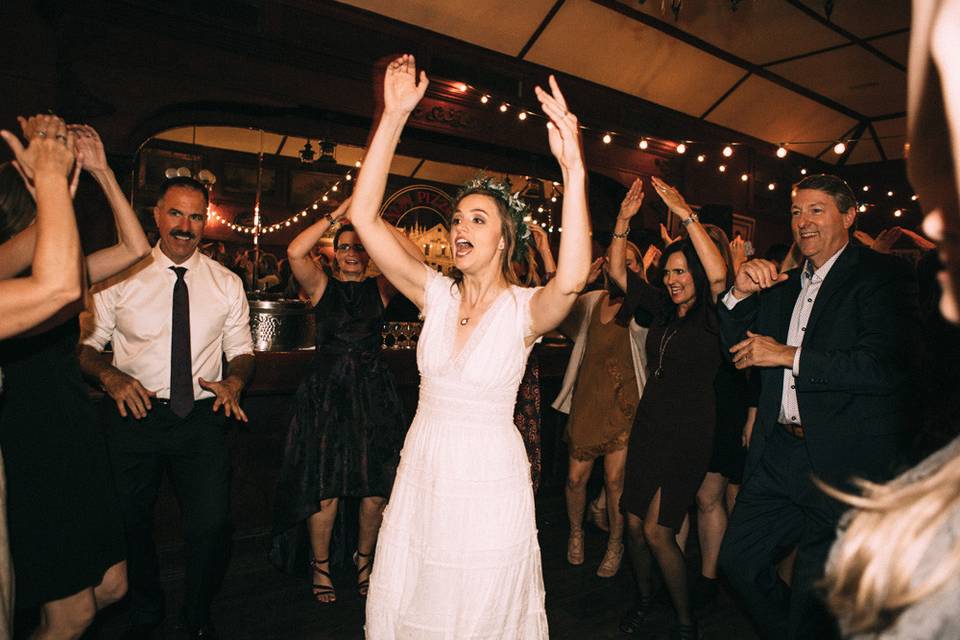 Bride Winning the Dancefloor