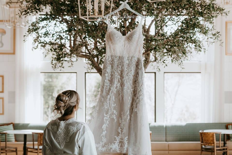 Dress in Tree Room