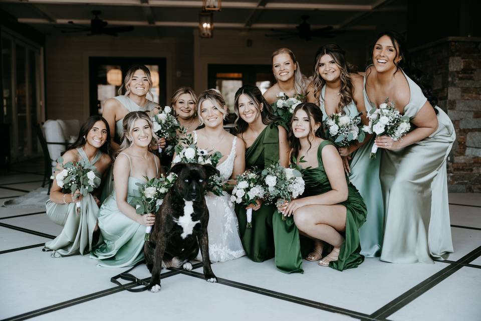 Bridal Party & Willow