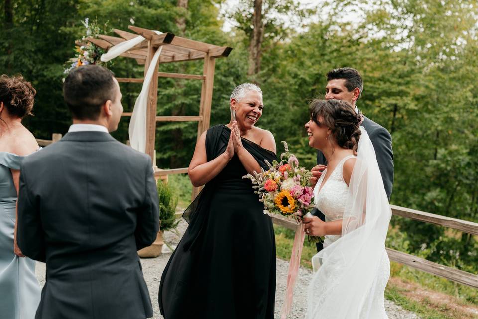 Naomy, Lucas and The Officiant
