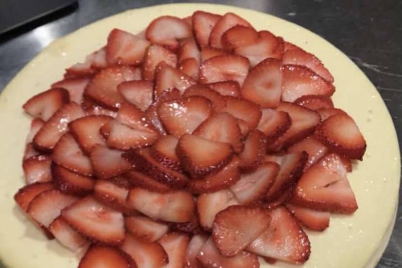 Classic NY-style cheesecake