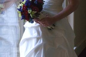 All prepared, guests ready - so beautiful on her day.