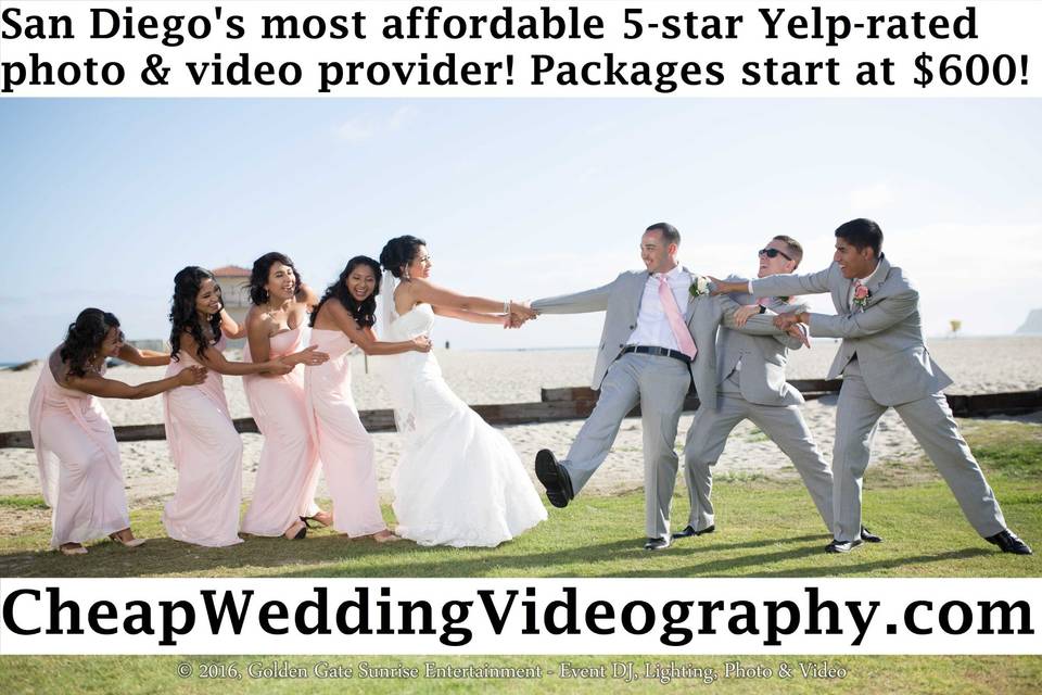 Cheap Wedding Videography
