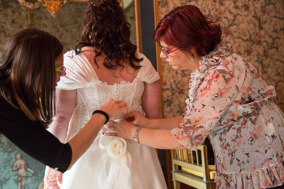 Bride in the castle