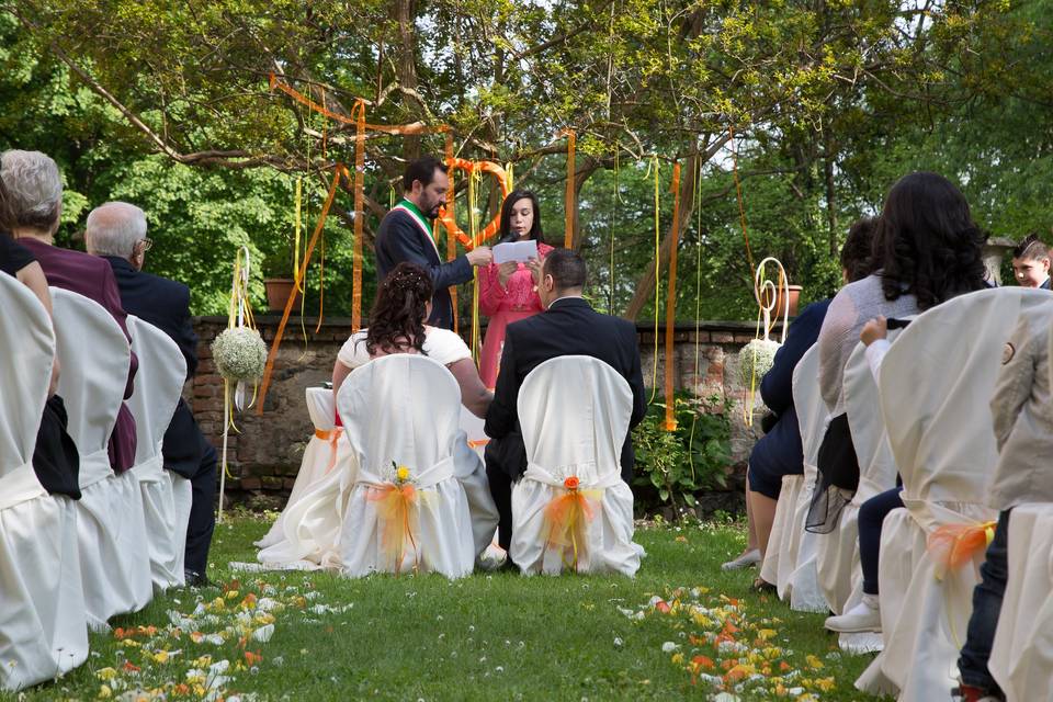 Garden ceremony