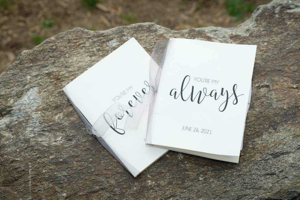 25th Vow Renewal Books