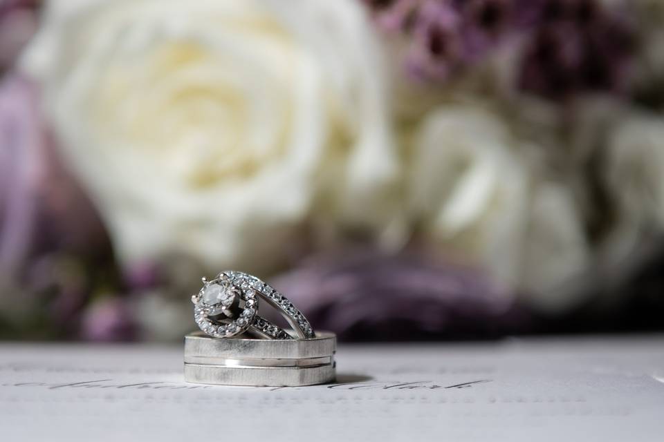 Bride and Groom Rings