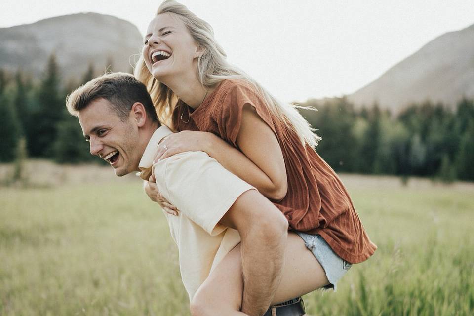 Banff engagement shoot