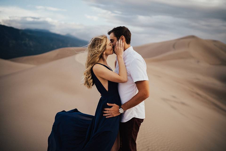 Sand dunes engagement