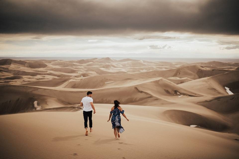 Sand dunes engagement