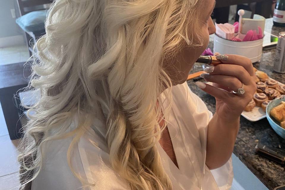Finished look