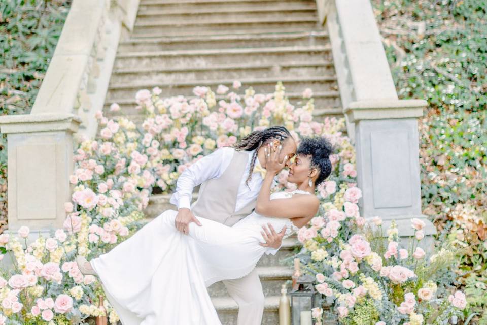 Bride and groom