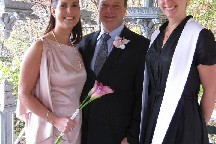 Rev. Carolyn DeVito, NYC Wedding Officiant