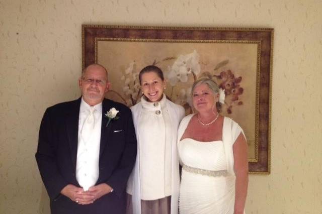 Rev. Carolyn DeVito, NYC Wedding Officiant