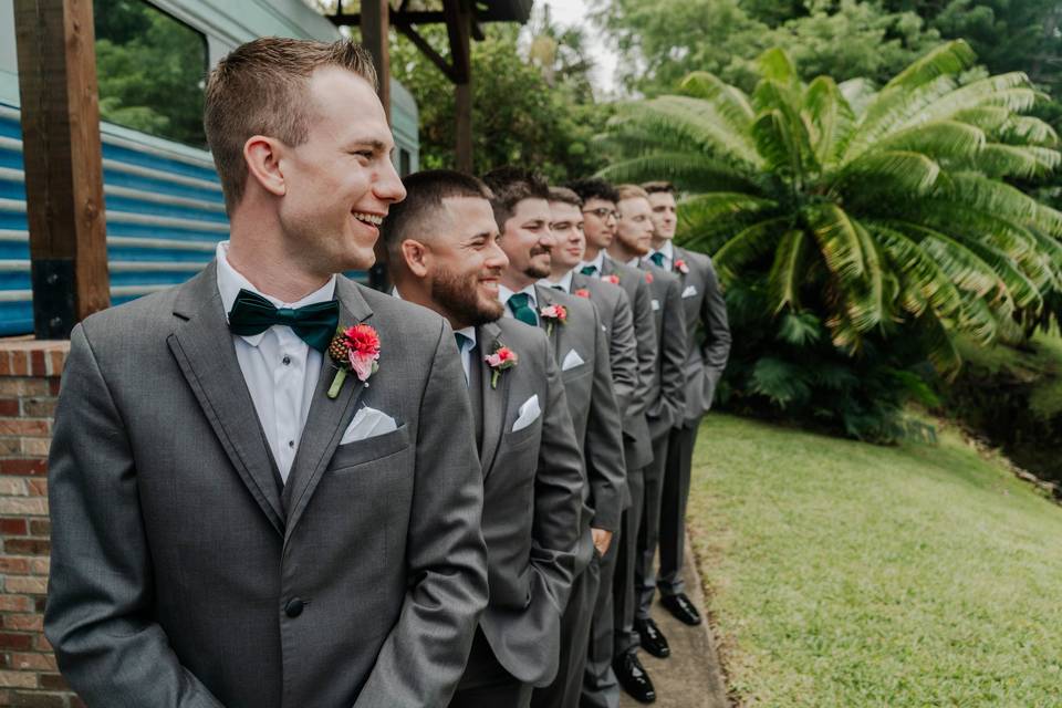 Central FL garden wedding