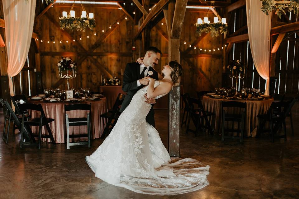 Romantic Barn Wedding