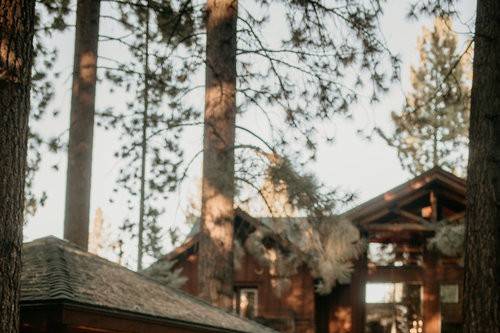 Black Bear Lodge  - bride and groom dancing