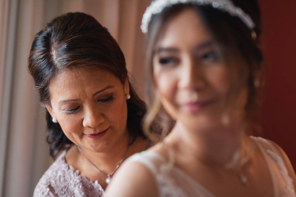 Bride and Her Mother