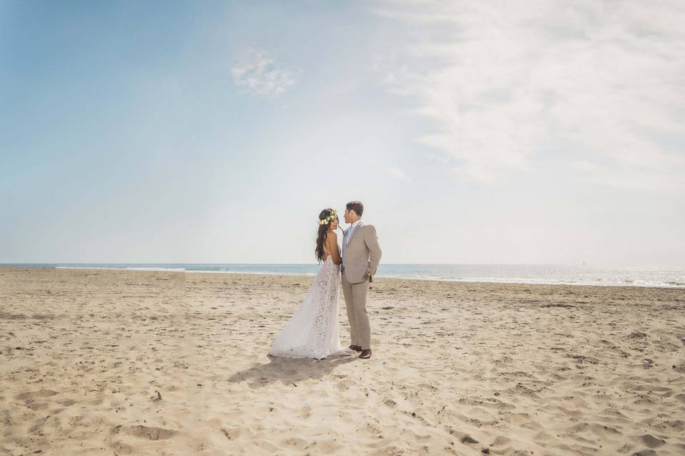 Beautiful Wedding on the Beach