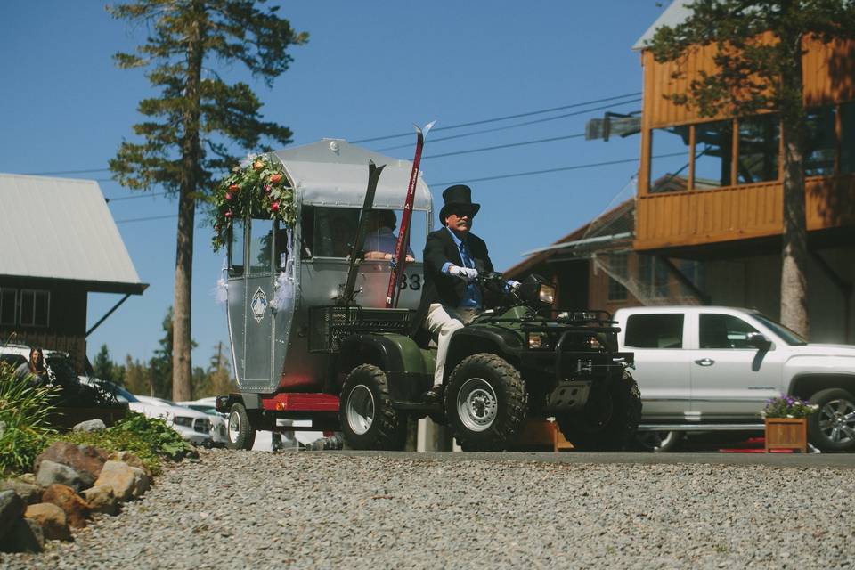 ATV bridal car