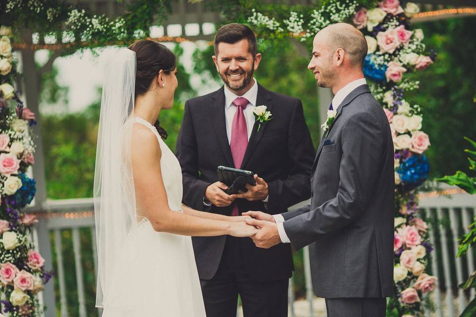 Wedding officiant