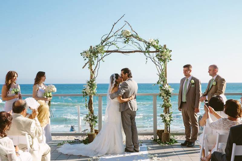 Beach wedding