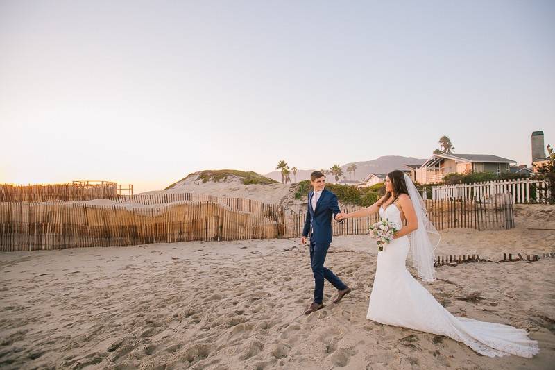 Intimate Elopement at Zuma Beach in Malibu, CA