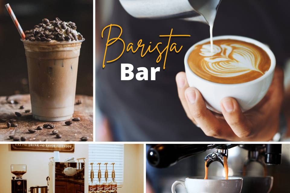 Barista Bar at your event!