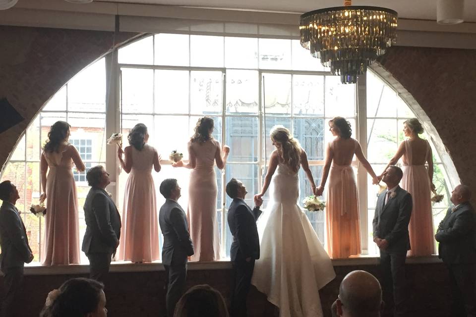 The Bride and her ladies