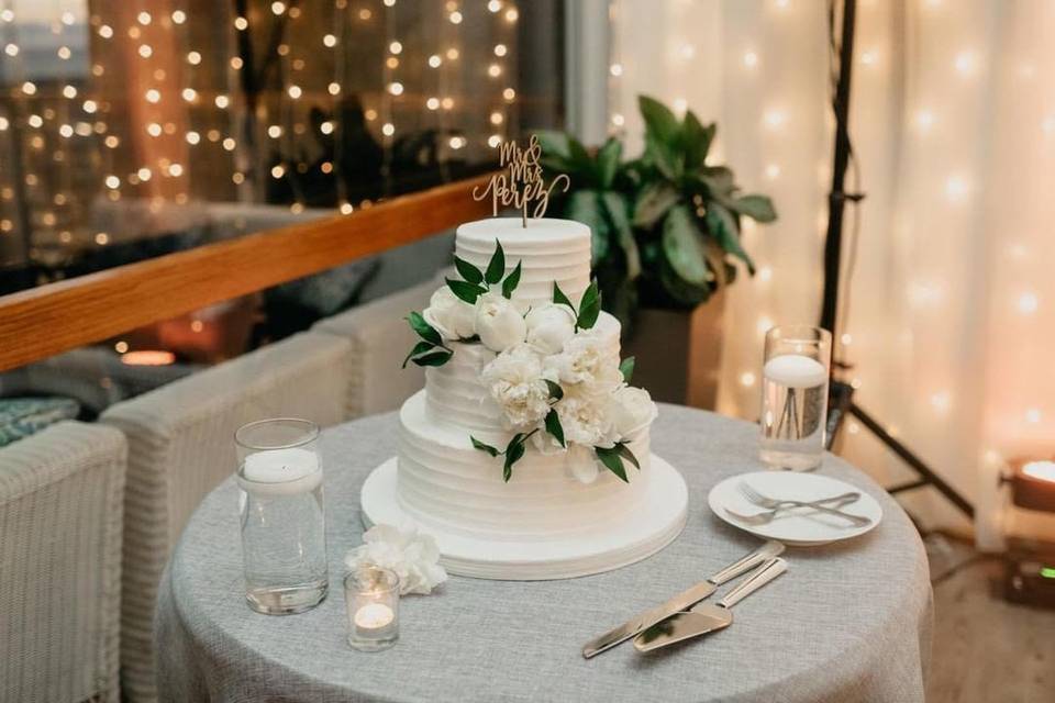 Wedding Cake Designed by us