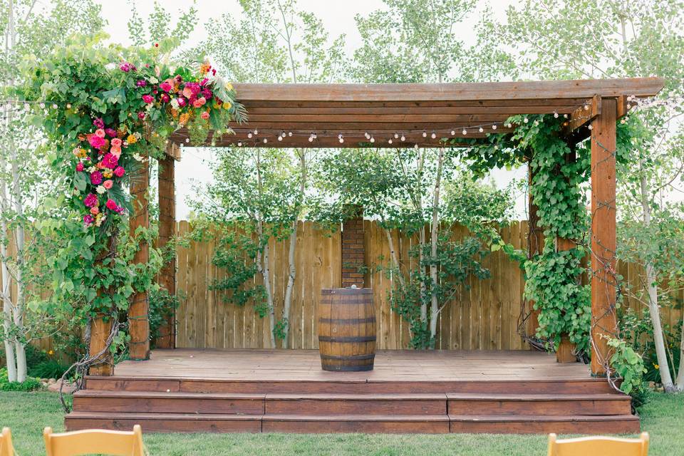 Ceremony Pergola
