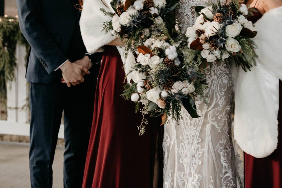 Winter bouquets