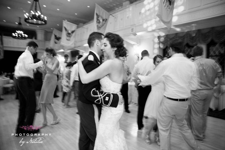 Bride and groom