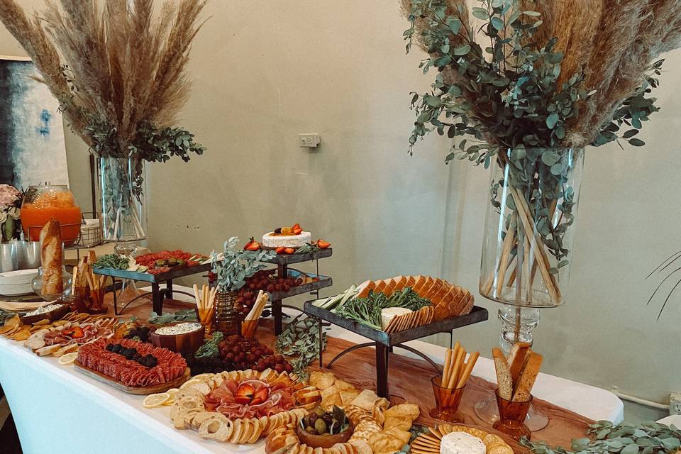 Catering and Grazer Table