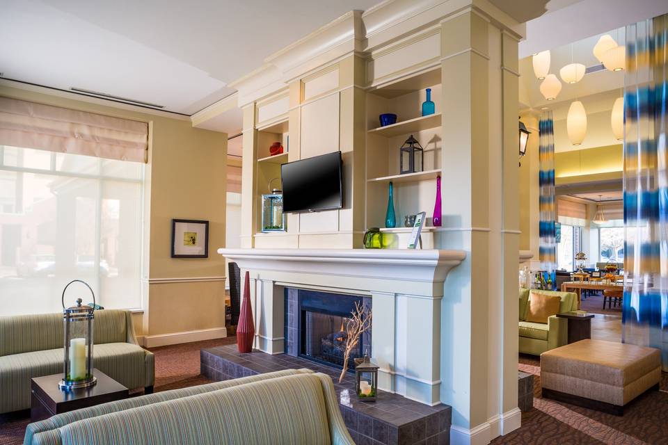 Interior view of the Hilton Garden Inn Innsbrook