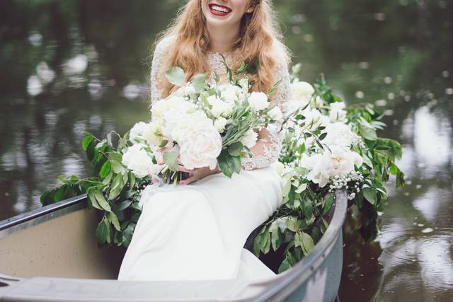 Wedding day smiles