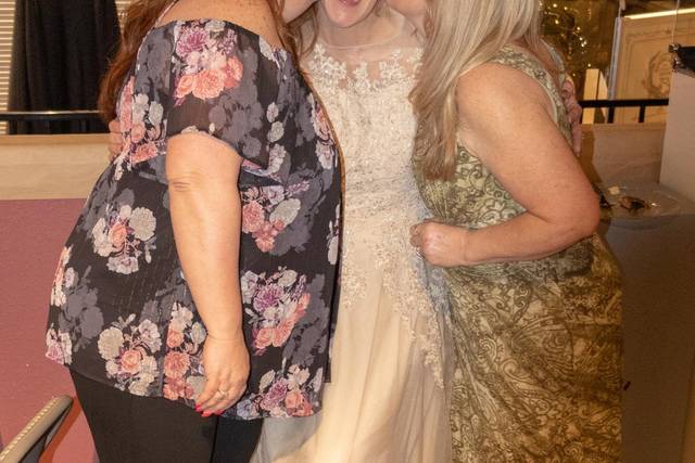 Bride and friends