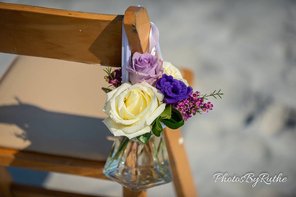 Flowers awaiting