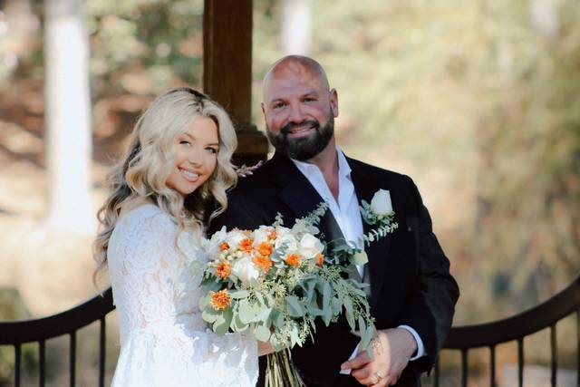 The happy couple