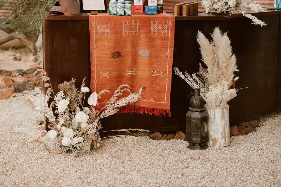 Outdoor Bar & ceremony Rug