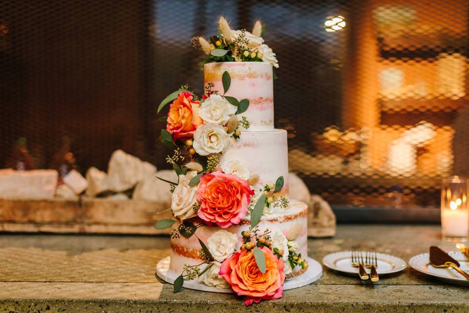 Indoor Bar with Cake